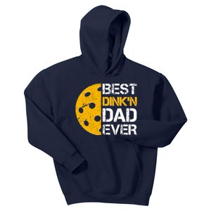 Best Dinkn Dad Ever Pickle Ball Kids Hoodie