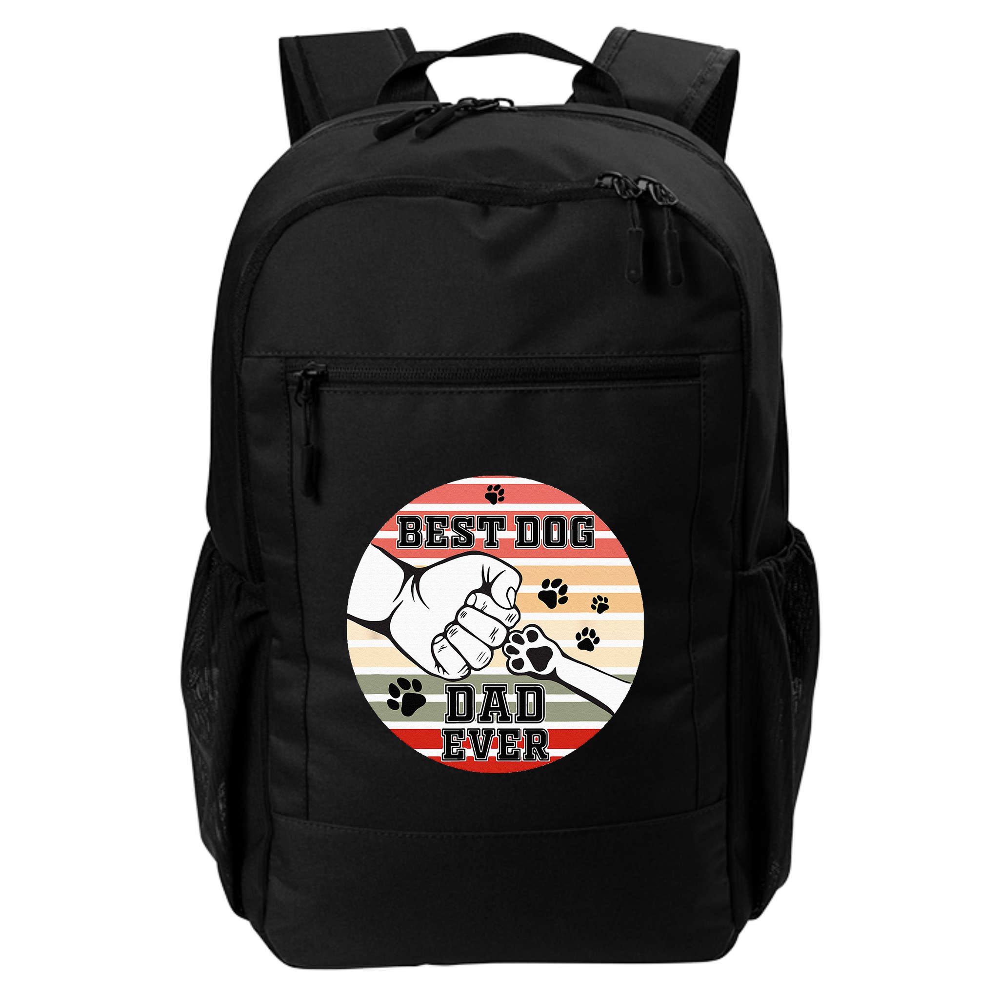 Best Dog Dad Ever Dog Dad Gift Backpack