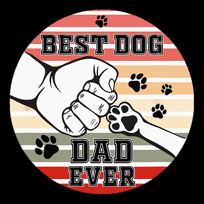 Best Dog Dad Ever Dog Dad Gift Cooling Performance Long Sleeve Crew