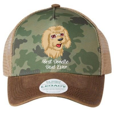 Best Doodle Dad Ever Legacy Tie Dye Trucker Hat