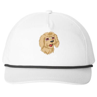 Best Doodle Dad Ever Snapback Five-Panel Rope Hat