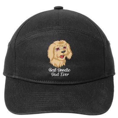 Best Doodle Dad Ever 7-Panel Snapback Hat