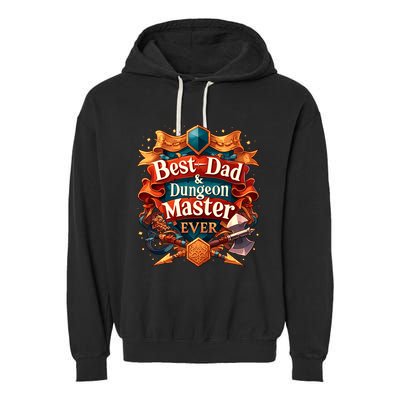 Best Dad Dungeon Master Ever Garment-Dyed Fleece Hoodie