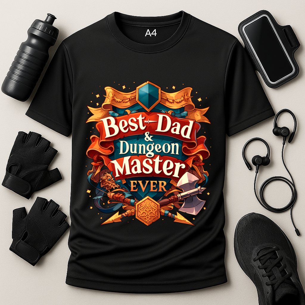 Best Dad Dungeon Master Ever Performance Shirt