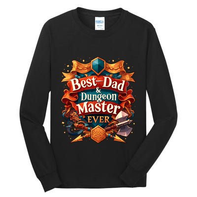 Best Dad Dungeon Master Ever Tall Long Sleeve T-Shirt