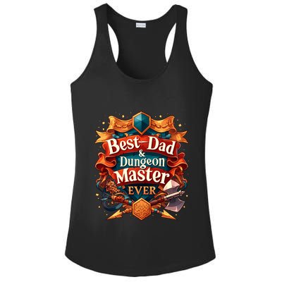 Best Dad Dungeon Master Ever Ladies PosiCharge Competitor Racerback Tank