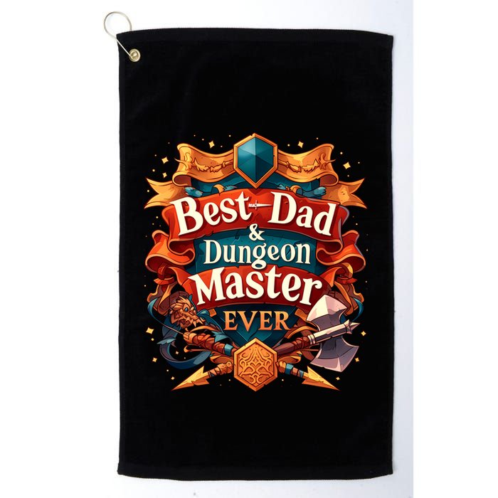 Best Dad Dungeon Master Ever Golf Towel