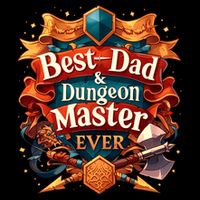 Best Dad Dungeon Master Ever Women's Crop Top Tee