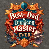 Best Dad Dungeon Master Ever Cotton Canvas Backpack