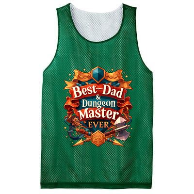 Best Dad Dungeon Master Ever Mesh Reversible Basketball Jersey Tank