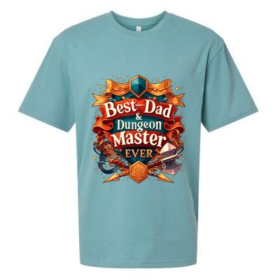 Best Dad Dungeon Master Ever Sueded Cloud Jersey T-Shirt