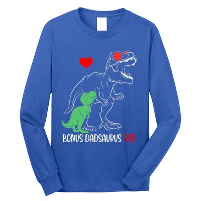 Bonus Dadsaurus Daddy Rex Autism Awareness Proud Dad Cute Gift Long Sleeve Shirt