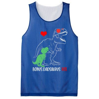 Bonus Dadsaurus Daddy Rex Autism Awareness Proud Dad Cute Gift Mesh Reversible Basketball Jersey Tank