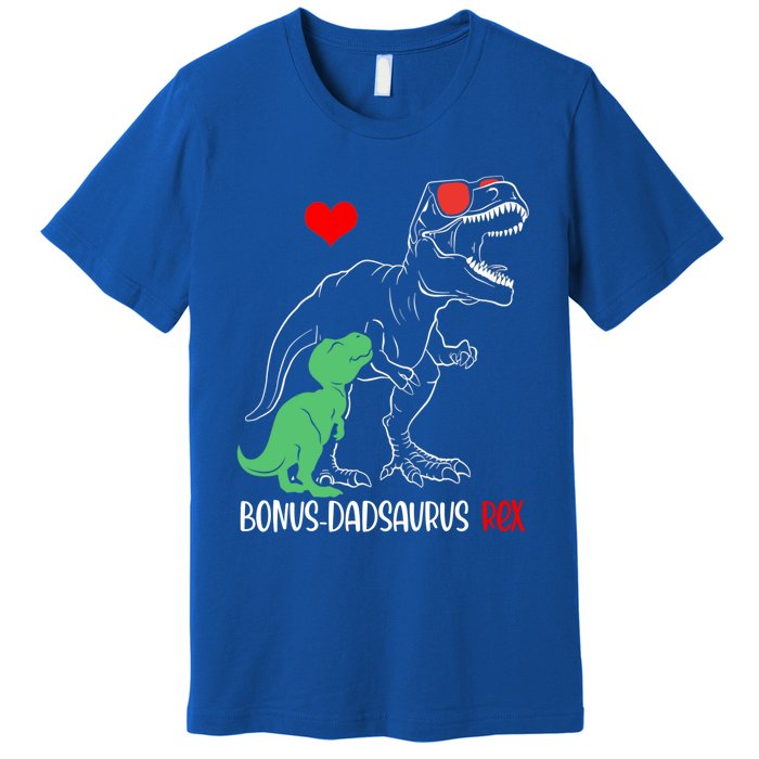 Bonus Dadsaurus Daddy Rex Autism Awareness Proud Dad Cute Gift Premium T-Shirt