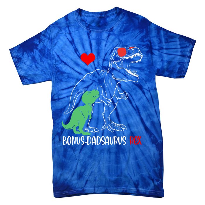 Bonus Dadsaurus Daddy Rex Autism Awareness Proud Dad Cute Gift Tie-Dye T-Shirt