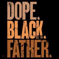 Black Dad Dope Black Father Fathers Day Tall T-Shirt