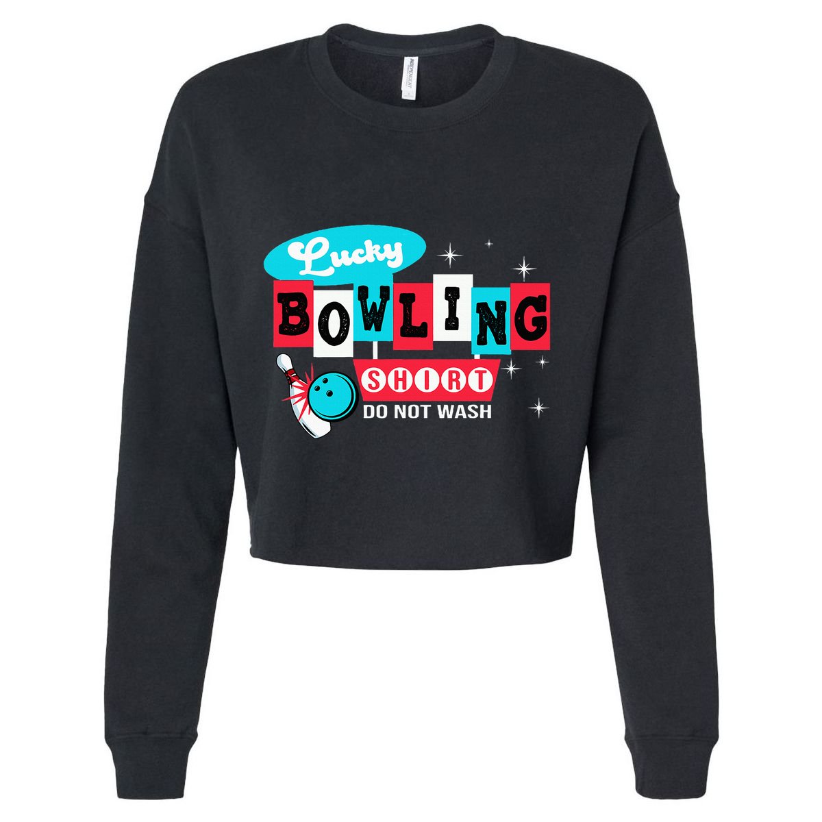 Bowling Design Do Not Wash This Is My Lucky Bowling V-Neck T-Shirt