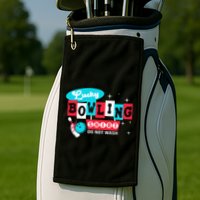 Bowling Design Do Not Wash This Is My Lucky Bowling Golf Towel