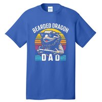 Bearded Dragon Dad Vintage Video Game Lizard Reptile Lover  Tall T-Shirt