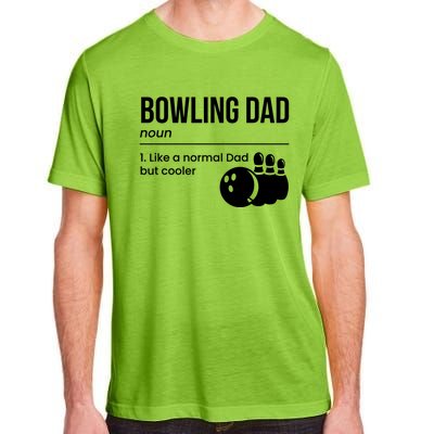 Bowling Dad Definition Gift Adult ChromaSoft Performance T-Shirt