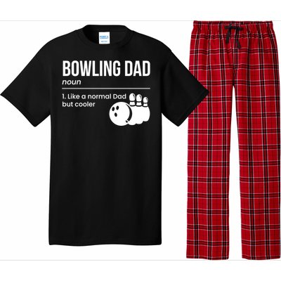 Bowling Dad Definition Gift Pajama Set