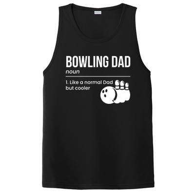 Bowling Dad Definition Gift PosiCharge Competitor Tank