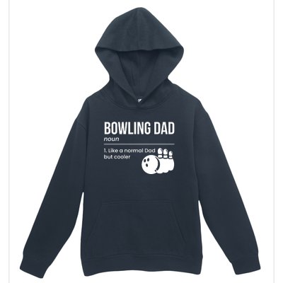 Bowling Dad Definition Gift Urban Pullover Hoodie