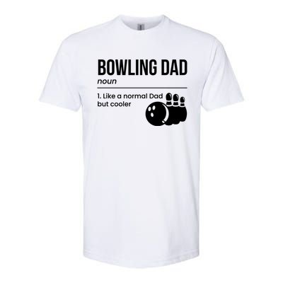 Bowling Dad Definition Gift Softstyle CVC T-Shirt