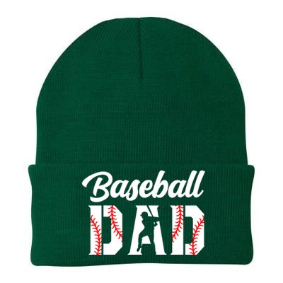 Baseball Dad - Dad Baseball Knit Cap Winter Beanie