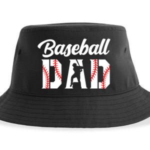 Baseball Dad - Dad Baseball Sustainable Bucket Hat