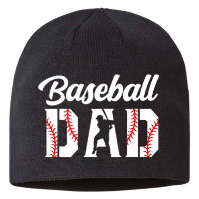 Baseball Dad - Dad Baseball Sustainable Beanie