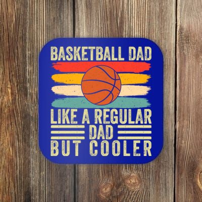 Basketball Dad Design Father Day Basketball Father Cute Gift Coaster