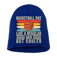 Basketball Dad Design Father Day Basketball Father Cute Gift Short Acrylic Beanie