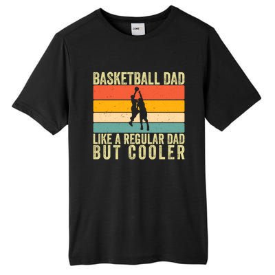 Basketball Dad Design Father Day Basketball Father Gift Tall Fusion ChromaSoft Performance T-Shirt