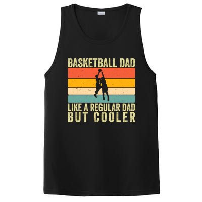 Basketball Dad Design Father Day Basketball Father Gift PosiCharge Competitor Tank