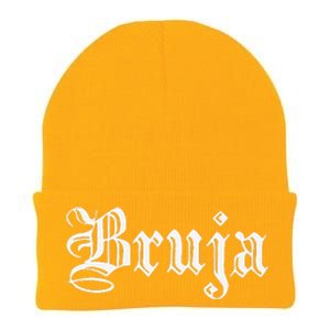 Bruja Dia De Muertos Mexican Halloween Witch Latina Knit Cap Winter Beanie