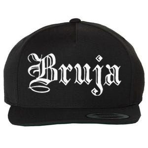 Bruja Dia De Muertos Mexican Halloween Witch Latina Wool Snapback Cap