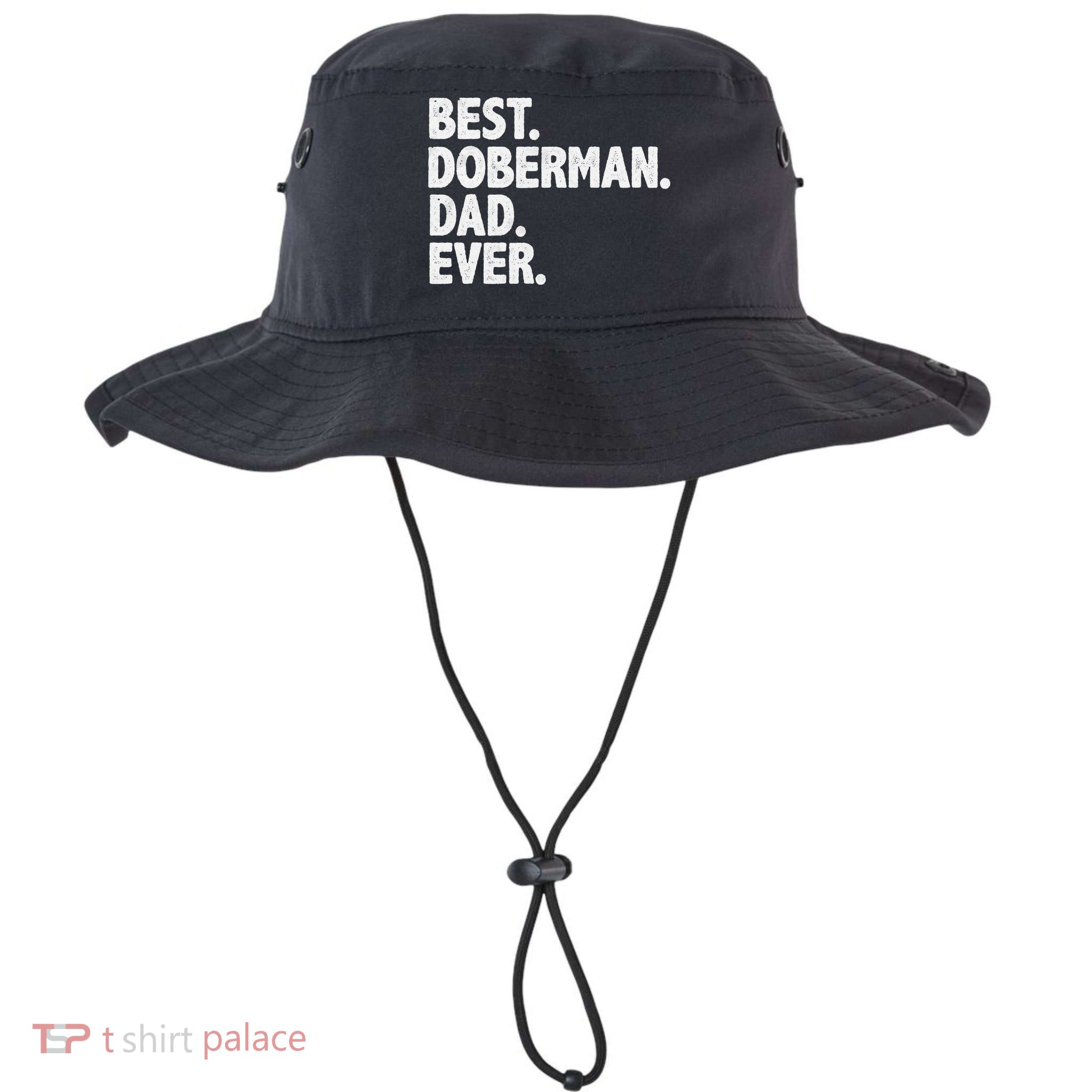 Best Doberman Dad Ever Funny Dog Owner Father's Day Bucket Hat
