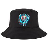 Baseball Drip Design Ice Cream Sprinkles Baseball Player Cool Comfort Performance Bucket Hat