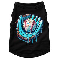 Baseball Drip Design Ice Cream Sprinkles Baseball Player Doggie Tank