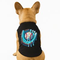 Baseball Drip Design Ice Cream Sprinkles Baseball Player Doggie Tank
