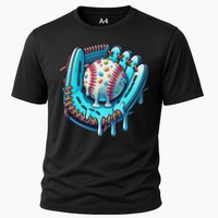Baseball Drip Design Ice Cream Sprinkles Baseball Player Performance Shirt