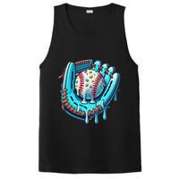 Baseball Drip Design Ice Cream Sprinkles Baseball Player PosiCharge Competitor Tank