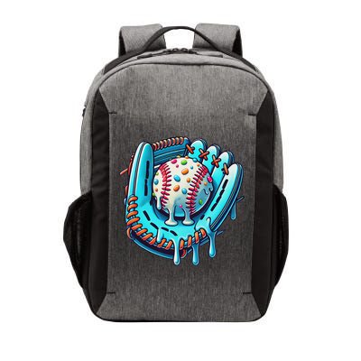 Baseball Drip Design Ice Cream Sprinkles Baseball Player Vector Backpack