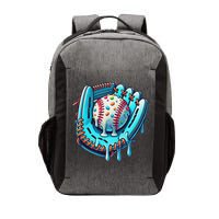Baseball Drip Design Ice Cream Sprinkles Baseball Player Vector Backpack