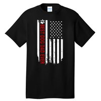 Best Dog Dad Ever American Flag Gift For Best Father Day Gifts Tall T-Shirt