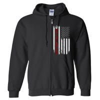 Best Dog Dad Ever American Flag Gift For Best Father Day Gifts Full Zip Hoodie