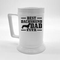 Best Dachshund Dad Ever Wiener Dog Owner Vintage Dachshund Beer Stein