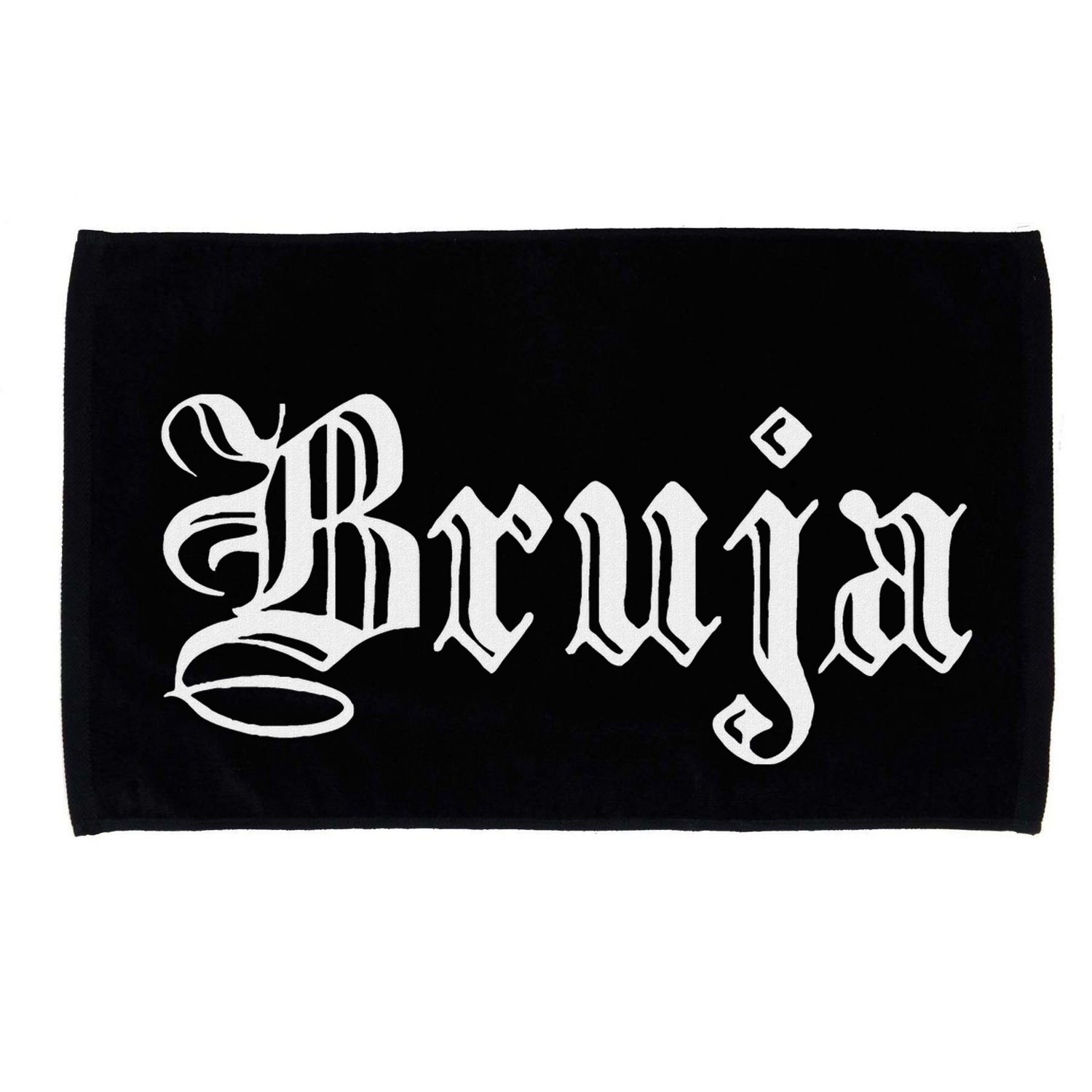 Bruja Dia De Muertos Mexican Microfiber Hand Towel