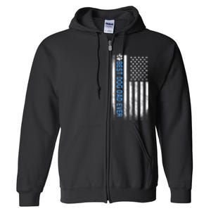 Best Dog Dad Ever Full Zip Hoodie